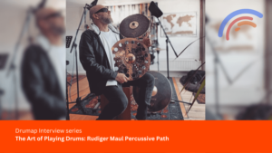 playing drums with Rudiger Maul, the interview Drumap series